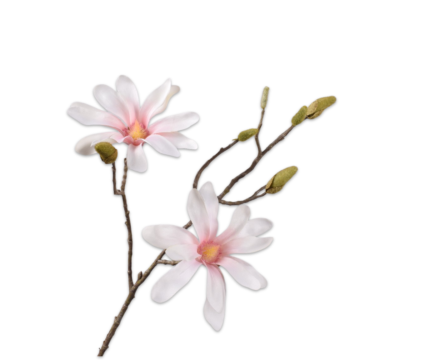 Magnolia tak 71 cm (wit/roze)