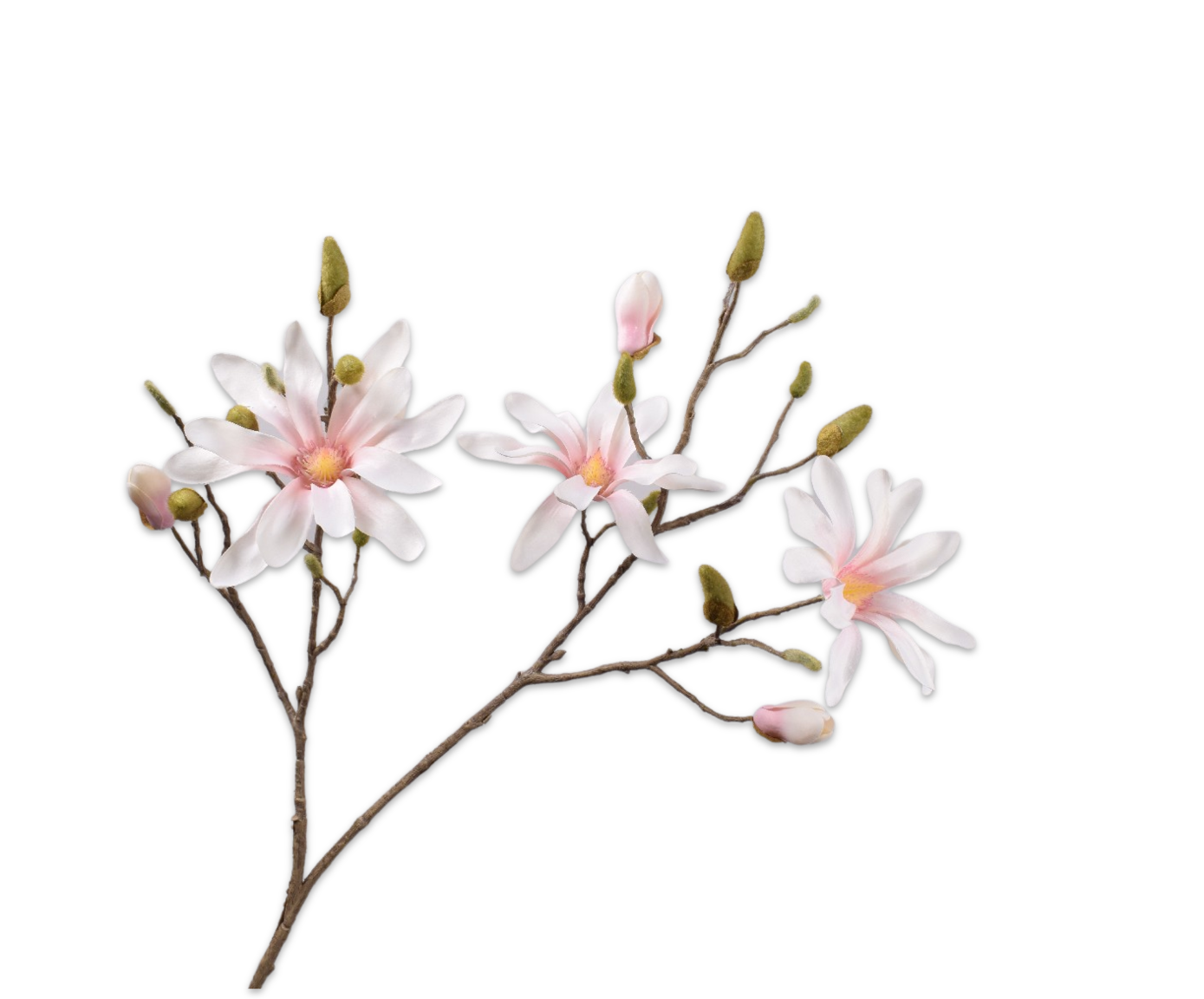 Magnolia tak 116 cm (wit/roze)