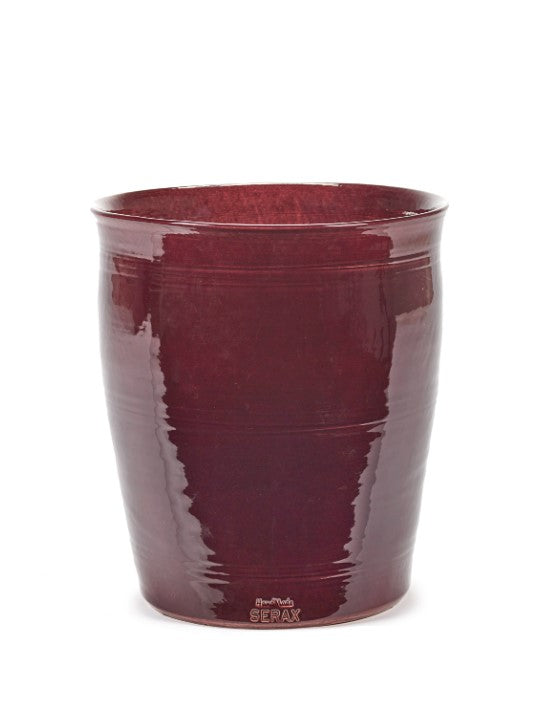 Pot Lines M aubergine D30 H32