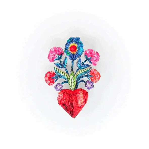 Broche Frida's bloemen