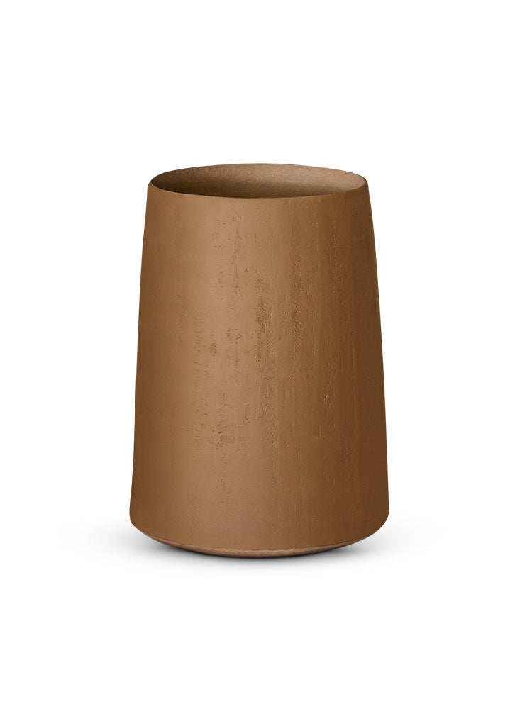 Bastia vase caramel D20 H32