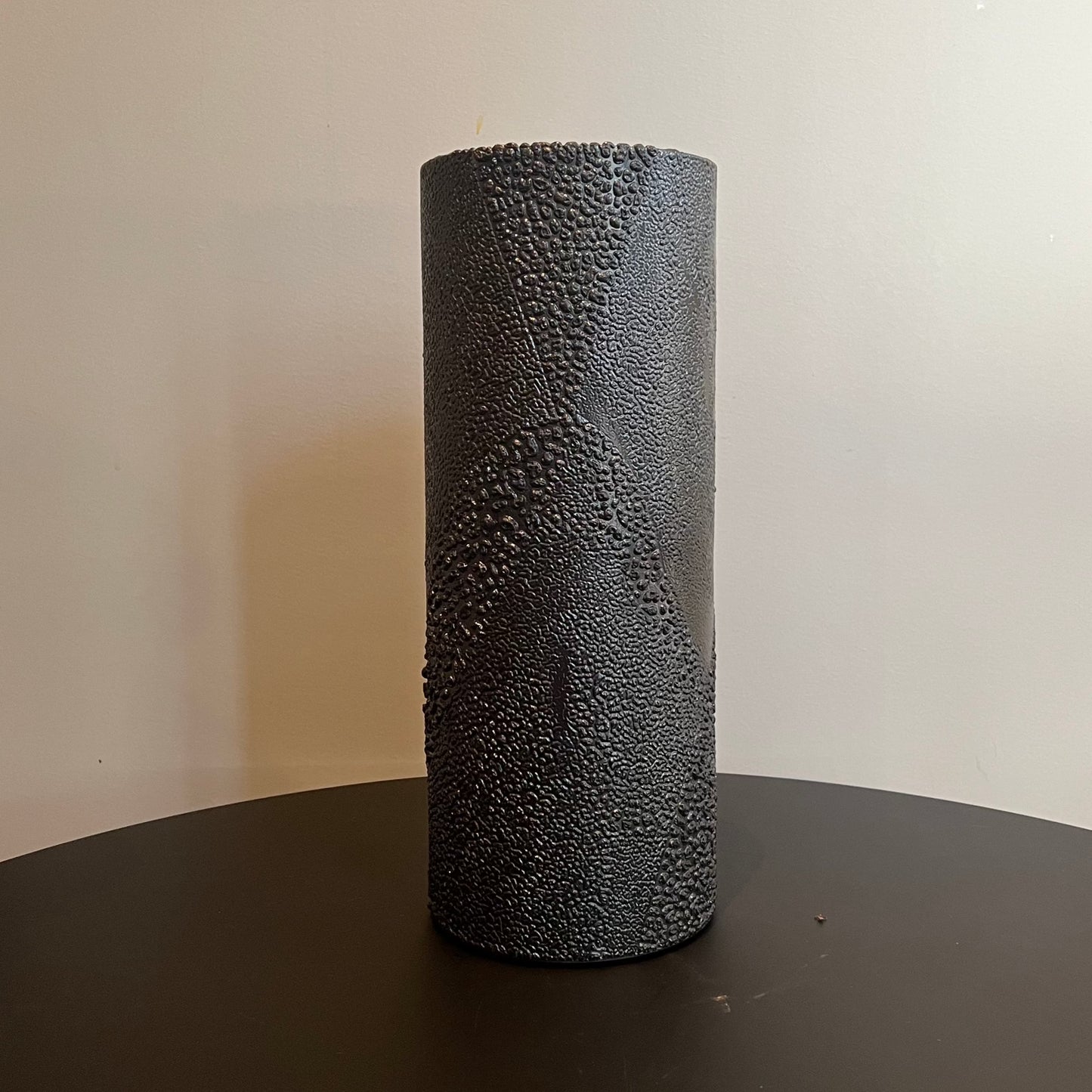 Atelier van de Ven - Obsidiaan Cilindervaas Extra Extra Large