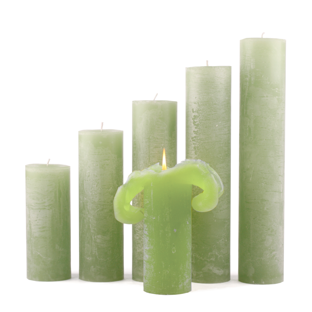Kaars Mosgroen Medium