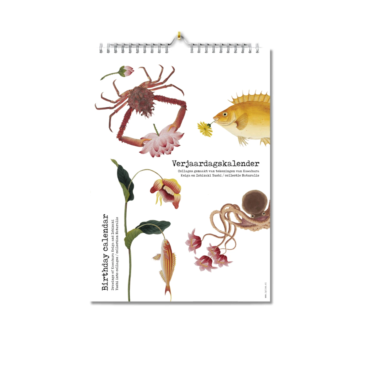 Verjaardagskalender Naturalis-collectie