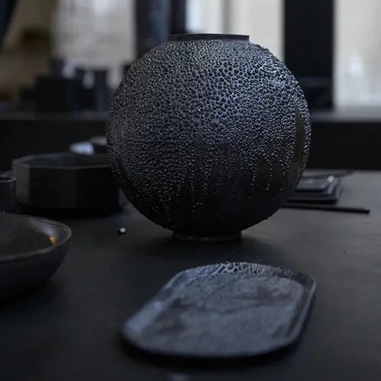 Atelier van de Ven - Obsidiaan Maan Pot Xtra Small