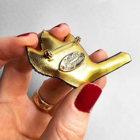 Broche sigaret 7,4 x 9,5 cm