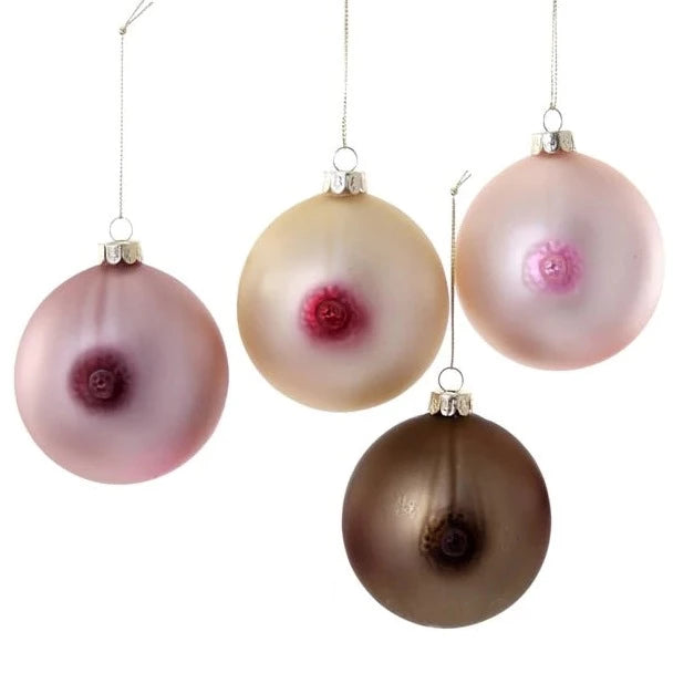 Kersthanger Borst Donker Roze