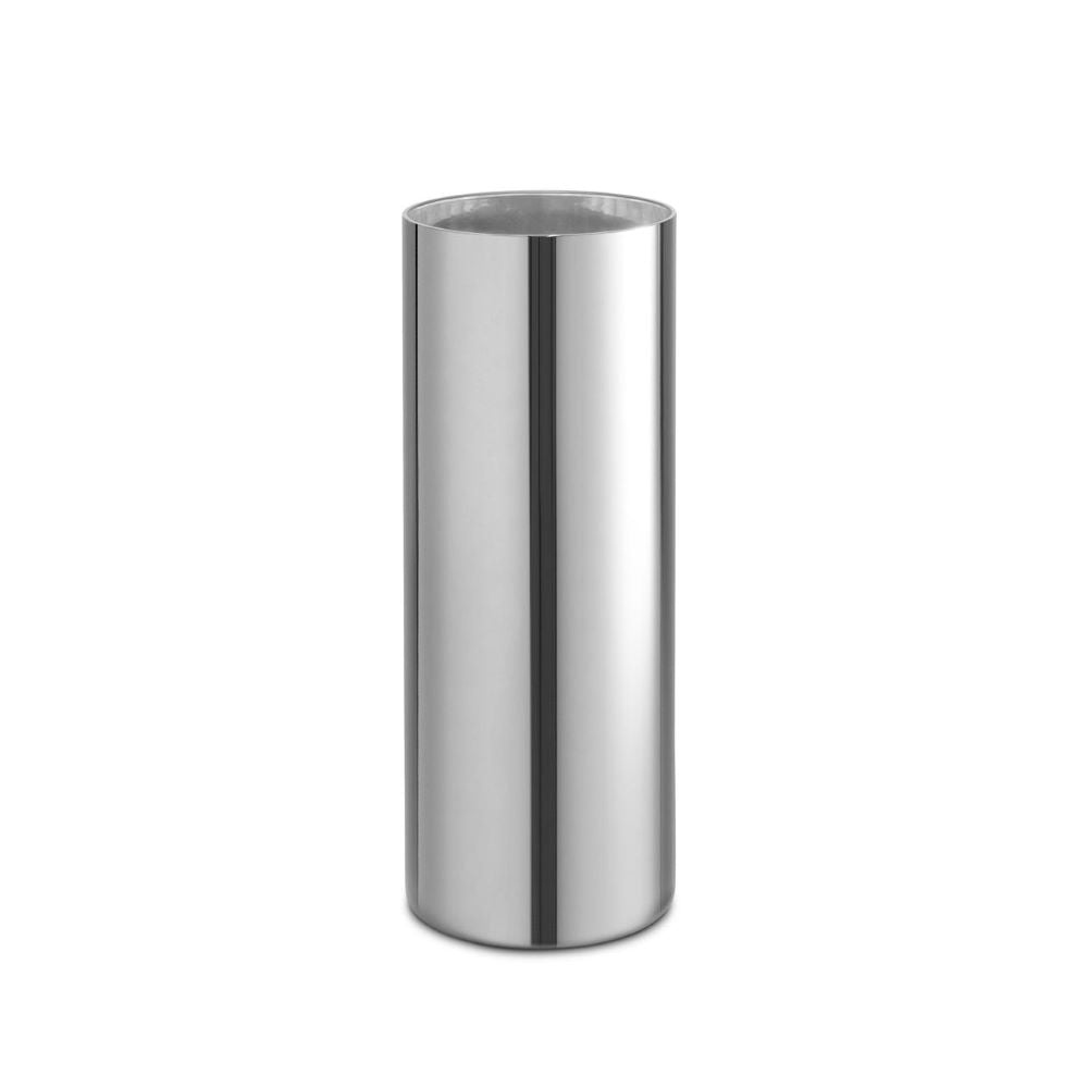 Vase chromir silver medium