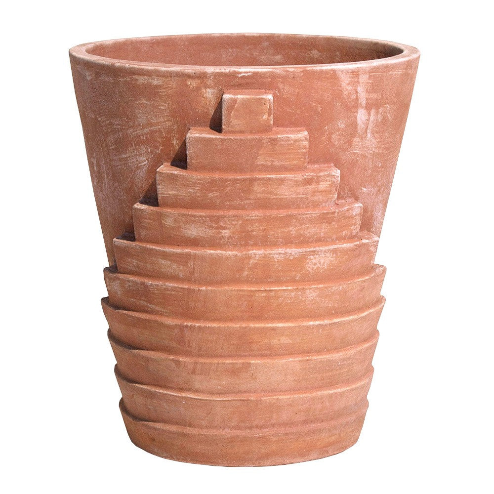 Vaas, Ana Stairs, terracotta