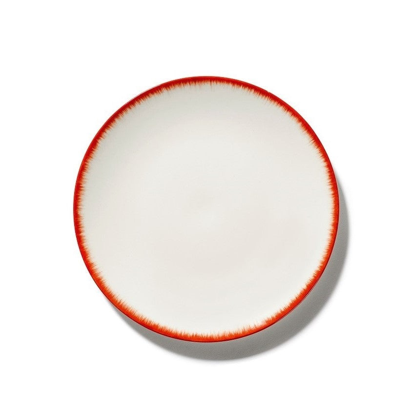 Bord Dé off-white/red VAR2