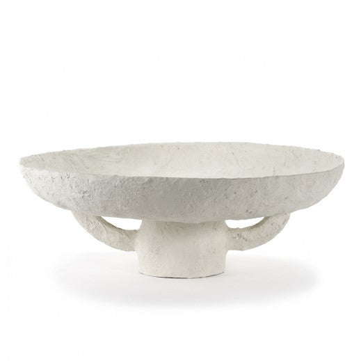 Schaal Earth, wit D45*H16cm, beschadigd