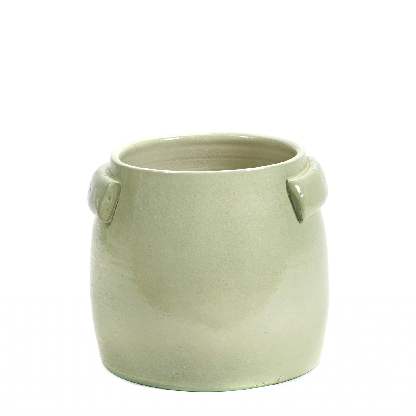 Sierpot groen jars 22*19cm