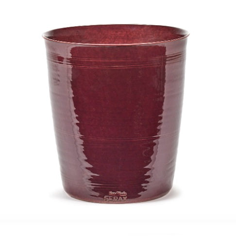 Pot Lines XS aubergine D22,5 H24 cm