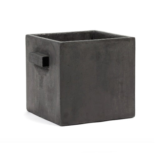 Bloempot zwart L