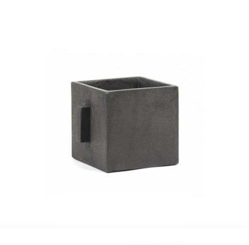 Bloempot zwart S