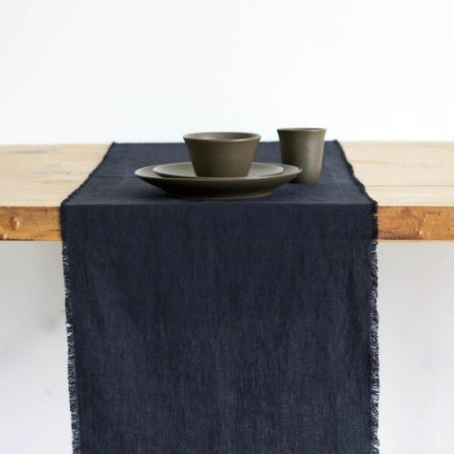 Table Runner Black 45x150cm