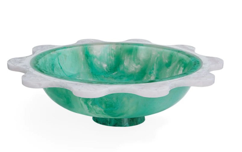 Mustique Ripple Bowl (Green)
