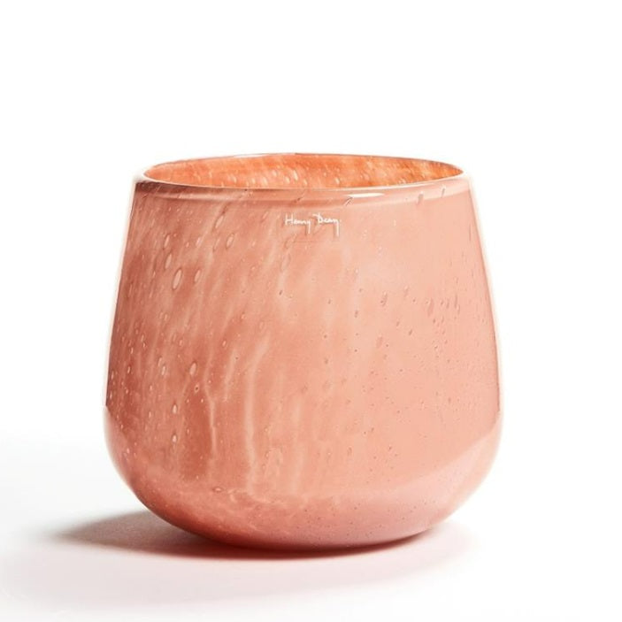 Clovis Vase S - Salmon Bubbles