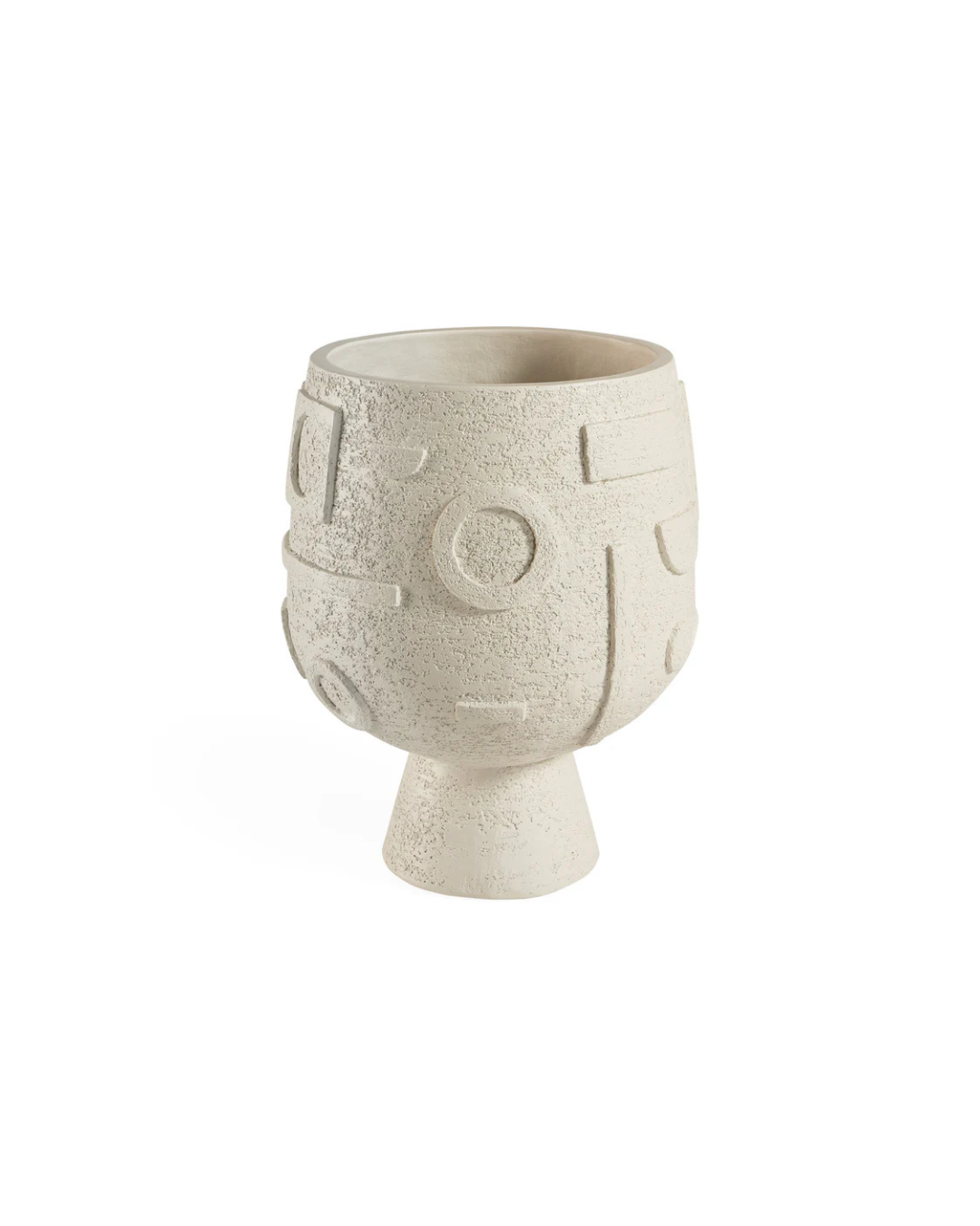 Osaka Puzzle Concrete Planter (Grey)