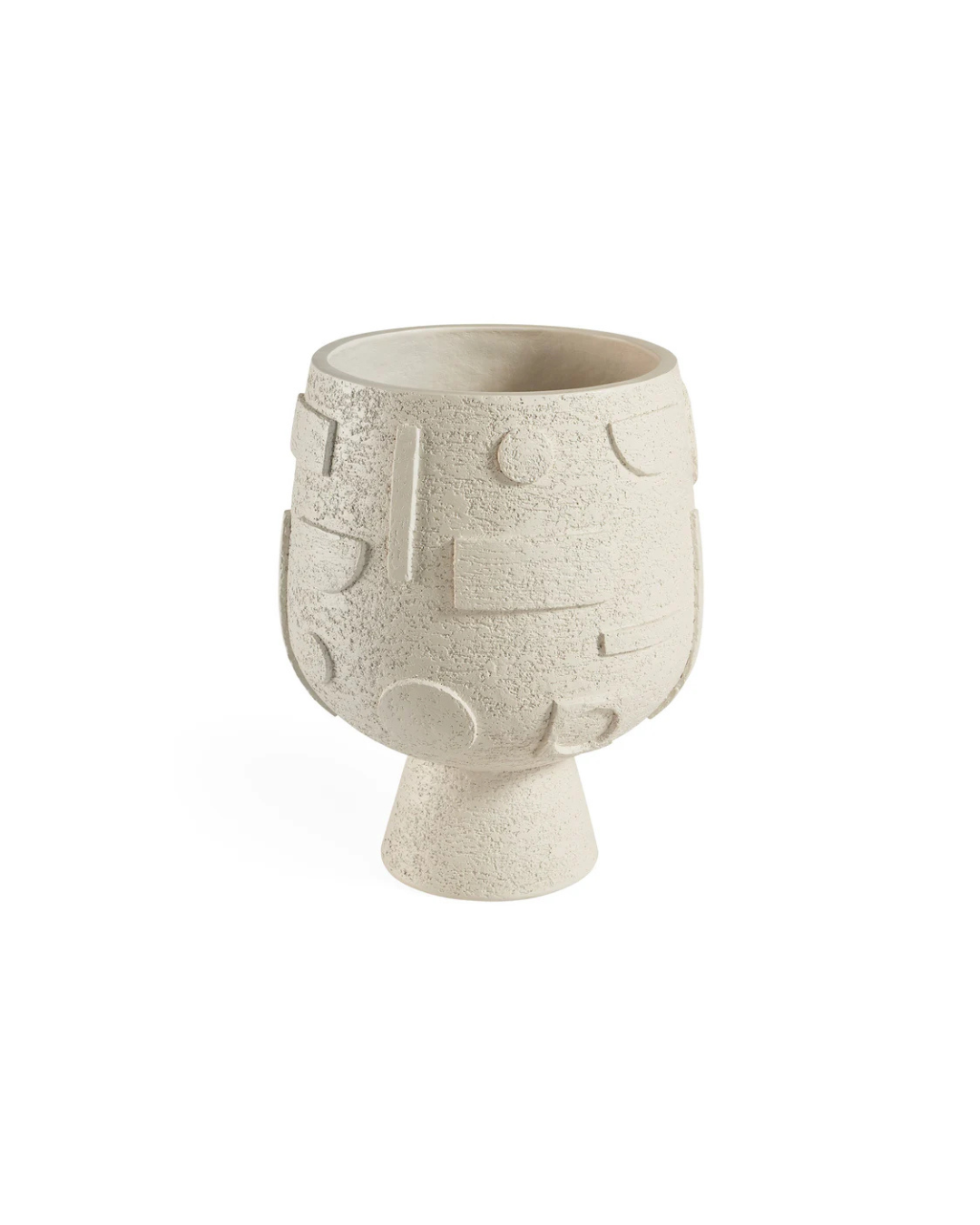 Osaka Puzzle Concrete Planter (Grey)