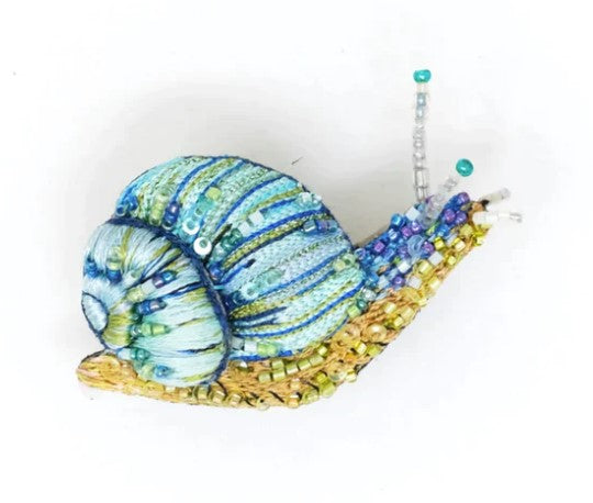 Broche Roman Snail