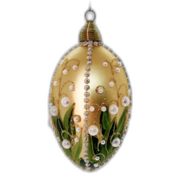 Fabergé Lilly of the Valley goud ei