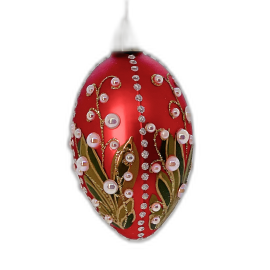 Fabergé Lilly of the Valley rood ei