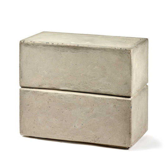 Krukje beton rechthoek 50x25x42cm