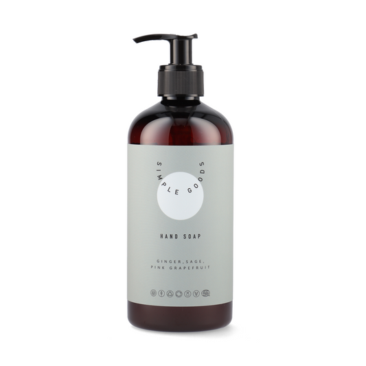Hand soap - ginger, sage, pink grapefruit
