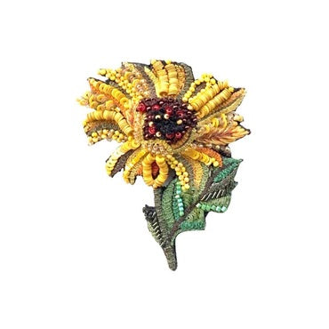 Broche Zonnebloem