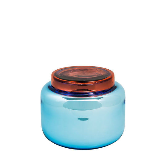 Container laag, blauw/rood